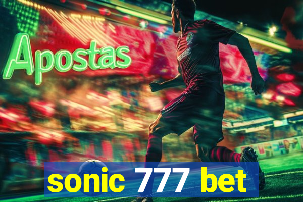 sonic 777 bet